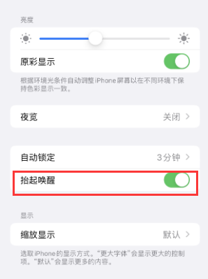 古丈苹果授权维修站分享iPhone轻点无法唤醒怎么办