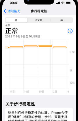 古丈iPhone手机维修如何在iPhone开启'步行稳定性通知'