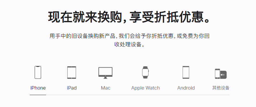 古丈苹果手机维修分享iPhone以旧换新的去处 