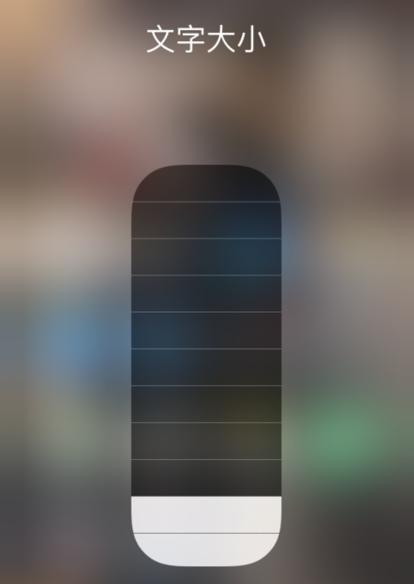 古丈苹果手机维修分享小技巧：在 iPhone 控制中心快速调节字体大小 